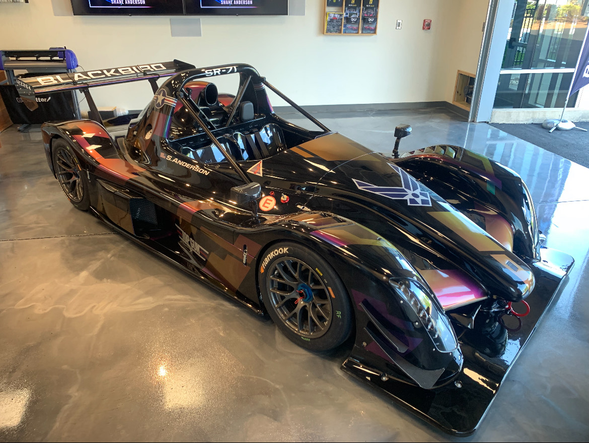 Black & Purple Radical SR10
