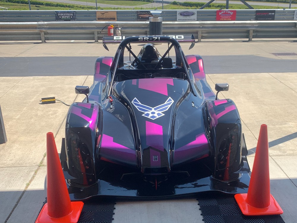 Black & Purple Radical SR10